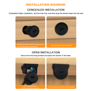 Hot bán AC220V 200W/500W LED Tủ ánh sáng Cửa duy nhất chuyển động cảm biến chuyển động chuyển đổi IR cửa duy nhất Cảm biến hiệu suất cao chiếu sáng - Product Image 5