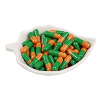 Capsules de gélatine dures vides orange en gros, tailles 000, 00, 0, 1, 2, 3, 4, 5