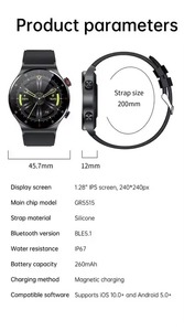 Nuevo Reloj Inteligente con Llamadas Drioshipping para Hombre, Pantalla Táctil Completa, Reloj Deportivo para Fitness, Compatible con Android e iOS - Product Image 6