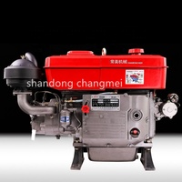 Moteur diesel marin 20hp 22HP Zs1115 Zs1110 pour bateau, machine à décortiquer le riz