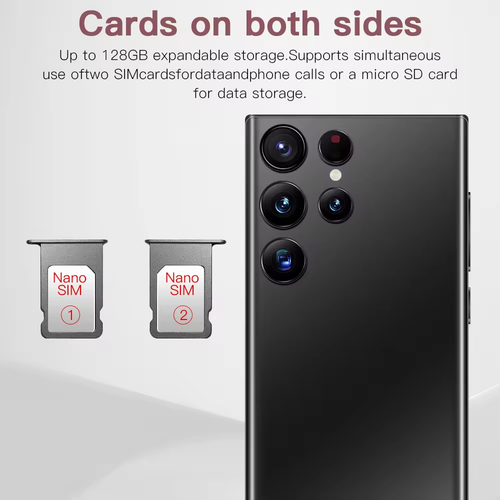 2024 Samsung Galaxy S22 Ultra 5G Smartphone 16GB+1TB AMOLED