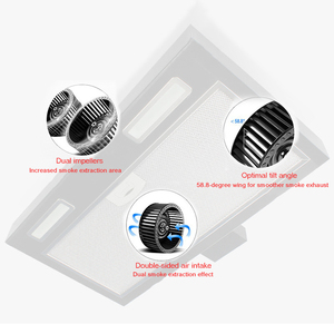 Factory Price Kitchen <b>Accessories</b> 12V Marine Cooking Range Hood Three-speed Hoods for Yacht <b>Motorhome</b> Small Kitchen Range Hood - Product Image 3