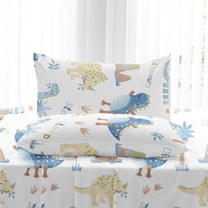 Giá tốt nhất trẻ em tấm ga trải giường thiết lập siêu mềm Nữ Hoàng Sheets 1800 3 cái sợi nhỏ bedding Set - Product Image 5