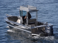 Ecompor — console centrale en aluminium, pour speed bateaux de pêche, mer, édition