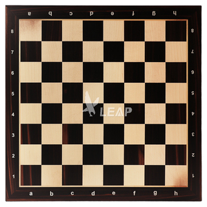 Chapa de madera de arce de ébano 54*54*1,5 cm tablero de ajedrez grande de madera hecho a mano tamaño grande 21 pulgadas tablero de ajedrez - Product Image 1