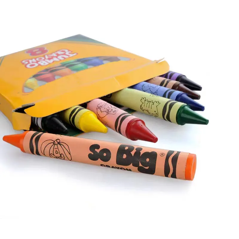 Custom עפרונות לילדים ילדים 12 צבעים עפרונות צביעת צבע ילדים מכתבים אמנות סט