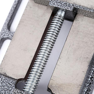 Tornillos de Banco Mecánicos de Precisión de Fabricante, Tornillos de Banco de Estilo Americano con Mordazas Planas, Tornillos de Banco de Hierro Fundido para Comercio Transfronterizo - Product Image 3