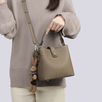 Sac à main de luxe en daim et cuir véritable pour femme – Élégant sac fourre-tout de créateur – Fournisseur de marques privées