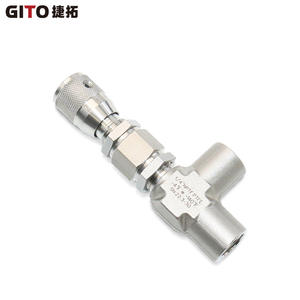 Vanne de régulation de précision en acier inoxydable 316L haute précision, à filetage interne, type angulaire, pour réglage fin - Product Image 5