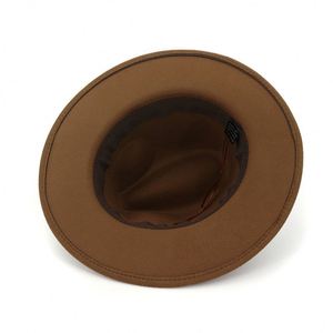 Chapeau Fedora Vintage X3025 Unisexe en Laine avec Décoration Corde et Boucle de Ceinture – Chapeau Formel pour Femme - Product Image 6