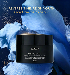 Crème de Jour OEM pour Tous Types de Peaux - Extrait de Rose, Aloès & Squalane, Végane, Non Testée sur les Animaux, Anti-Âge, Raffermissante, Nourrissante, Douce pour le <span class=keywords><strong>Visage</strong></span> - Product Image 2