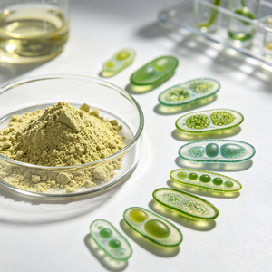 Poudre d'huile d'algue DHA pure à 10%-40% de DHA, supplément naturel, provenant de Schizochytrium, fournie directement par l'usine - Product Image 2
