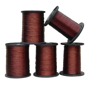 Enameled aluminium wire EAL 0.8mm 1mm 2mm EAW enameled wires available