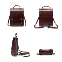 Sacs à Dos Femme Homme Ordinateur Portable Scolaire Voyage Cuir Split Vente en Gros OEM Sac sous le bras pour femme