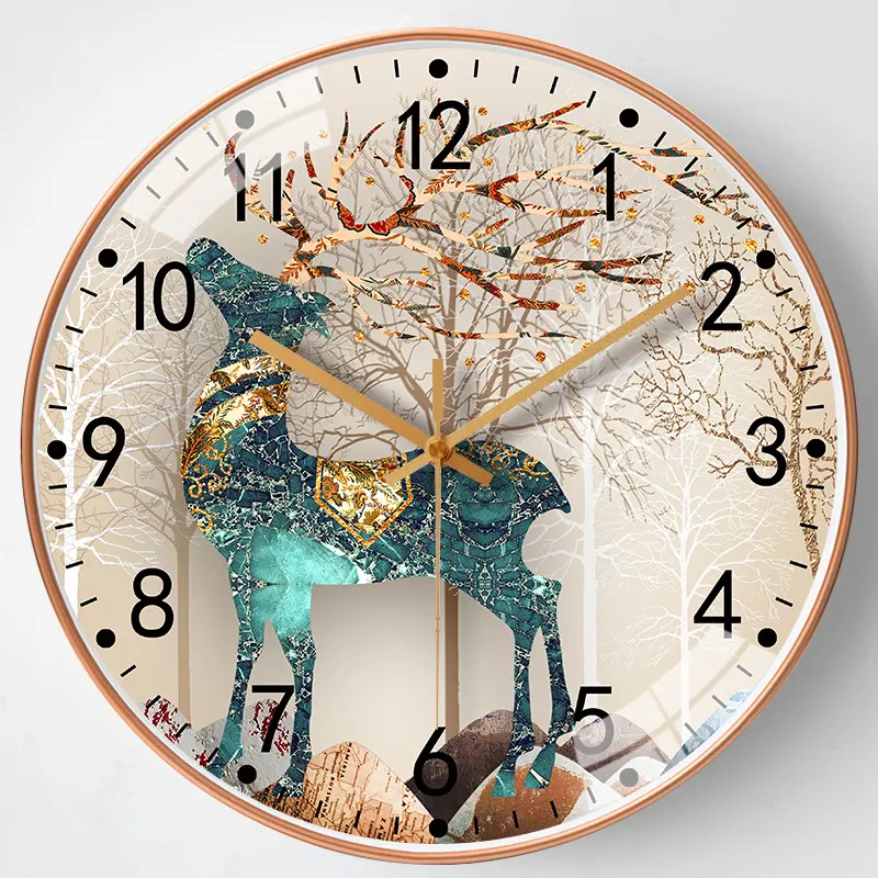 [8 дюймов 20 см] Современные бытовые креативные бесшумные часы гостиная офисные подвесные Простые Персонализированные Часы настенные 3d часы