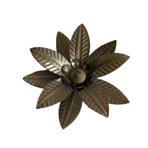 زهور زخرفية من الفولاذ HLT، أوراق فولاذية زخرفية، أوراق فولاذية مطروقة، زهور مطبوعة - Product Image 3