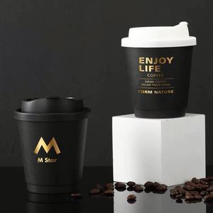 Customized logo Design 8oz 10oz 12oz 16oz Double Walls Paper <b>Cups</b> <b>Disposable</b> Hot Drink Paper <b>Cup</b> for Coffee Shop - Product Image 2