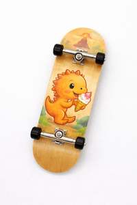 Wholesale Professional Custom 32Mm Maple Wood Mini <b>Skateboard</b> Finger Board Design <b>Toy</b> - Product Image 2