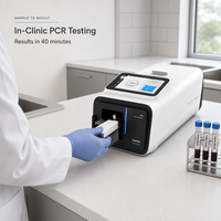 Analyseur PCR en temps réel vétérinaire Seamaty VQ1 Compact, machine qPCR quantitative fluorescente à 4 canaux pour clinique vétérinaire et laboratoire
