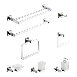 Set di accessori per il bagno dell'hotel semplicemente in ottone per sanitari del fornitore della cina - Product Image 1