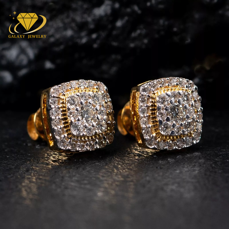 Hotsale Iced Out Hiphop Diamond Earring