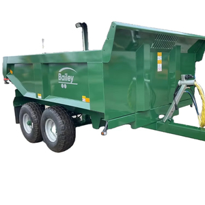 Remorque agricole à bascule robuste de 3 à 10 tonnes, 4 roues, grande capacité, fonctionnement facile, garantie de 3 ans, optimise l'exploitation agricole - Product Image 1