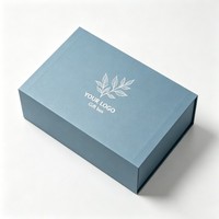 Boîte d'emballage magnétique personnalisée de luxe avec logo, boîtes cadeaux rigides en papier recyclable avec couvercle magnétique, emballage cadeau cosmétique