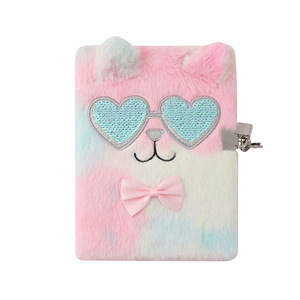 A5 gato de dibujos animados con Cuaderno de bloqueo lindo bordado lentejuelas cuaderno para estudiantes - Product Image 3