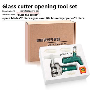 Nuovo Tagliapiastrelle in Vetro Manuale, Coltello da Taglio, Strumento <span class=keywords><strong>per</strong></span> <span class=keywords><strong>Piastrellisti</strong></span>, Strumento di Posizionamento Piastrelle Modello PDD-284618958503 - Product Image 6