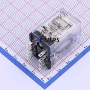HF18FF-G/012-2Z13D Power Relay Through hole,21.5x28mm Relay 12V 2 Changeover: 2C (DPDT-Changeover)::: 8 7A-30VDC/7A-250VAC - Product Image 1
