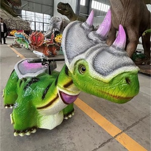 เครื่องเล่นไดโนเสาร์ในงานรื่นเริงสำหรับเด็ก ขี่ไดโนเสาร์เคลื่อนไหวได้ด้วยมอเตอร์ - Product Image 5