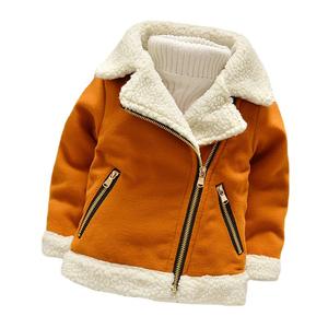 Vêtements pour bébé garçon, vêtements d'hiver pour enfants, manteau avec velours, vêtements pour tout-petits, veste pour enfants - Product Image 2