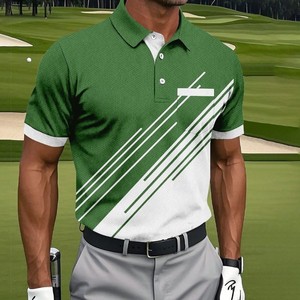 Polo de Golf Personalizado para Hombre, Sublimado, de Secado Rápido, Manga Corta - Product Image 4