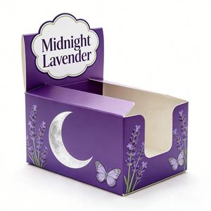 Custom Printed Recyclable Cardboard Counter Display Boxes UV Coating Matt Lamination for Energy Chocolate Bars-Modern Design - Product Image 2