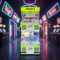 Machine à griffes professionnelle 4 joueurs, thème Galaxie, machine d'arcade premium pour salles de cinéma et de jeux