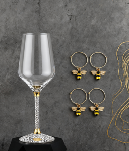 Cadeau humoristique haut diamant doré gobelet à <span class=keywords><strong>vin</strong></span> Unique couleur rouge blanc Vintage sans tige gravure colorée pour amis famille - Product Image 4