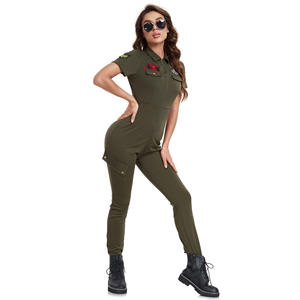 2024 สินค้าใหม่ผู้หญิงนักบินเครื่องแต่งกายเซ็กซี่ชุดสูทสาวชุดเครื่องแบบ - Product Image 3