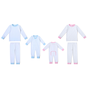 Set <span class=keywords><strong>Pigiama</strong></span> Coordinato a Pois per Fratelli, Tutina con Apertura Posteriore per Neonati e Bambini, <span class=keywords><strong>Pigiama</strong></span> Coordinato con Monogramma per Bambini e <span class=keywords><strong>Bambine</strong></span> - Product Image 3