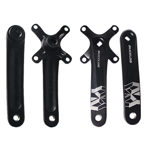 Juego de <span class=keywords><strong>Bielas</strong></span> BUCKLOS de Alta Calidad para Bicicleta de Montaña, 170 mm, 104BCD, Orificio Cuadrado, Plato Estrecho y Ancho - Product Image 2