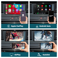 Road Top sans fil CarPlay pour Peugeot 508 2008 408 /Citroen /DS Android Auto Mirror Link AirPlay Car Play Support caméra de recul