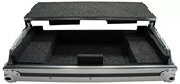 Étui portable pour DJ en aluminium durable avec cadenas pour stockage d'équipement Support pour ordinateur portable Flight Glide supporté par OEM/ODM