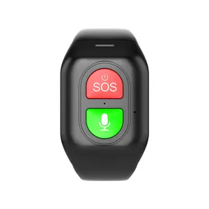 Reloj inteligente S8 4G para ancianos, dispositivo resistente al agua IP67, con dos botones, localizador GPS, teléfono, tarjeta SIM, 2021