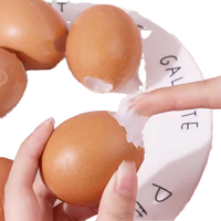 Jouet de décompression sensoriel en silicone simulé, œuf de caille à coquille fragile à presser, cadeau pour la concentration, jouet doux pour les doigts