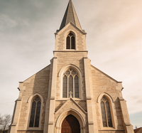 Bâtiments commerciaux modernes en structure acier préfabriquée, églises, chapelles
