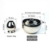 OEM ODM Bol à matcha en céramique argenté électroplaqué finition miroir moderne 500 ml Prix de gros