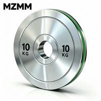 Disques de poids réglables en acier rond, codés par couleur, portables, électrolytiques, anti-corrosion, pour usage commercial et entraînement