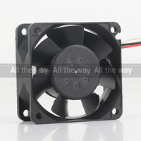 Ventilateur de refroidissement industriel NMB 5V 24V 48V DC12V 0.40A AC EC 6025 60X60X25MM 6CM pour ordinateur et onduleur, trois fils, 2410ML-04W-B69
