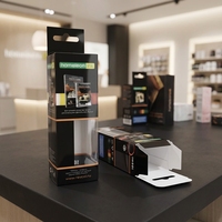 Boîte d'emballage sous blister thermoformé sur mesure pour kit d'encre, présentoir de vente au détail, emballage d'encre d'imprimante OEM ODM
