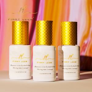 Pegamento para Pestañas Coreano Pinky Leem con Aroma a Plátano, Sin Látex, Resistente al Agua, Pegamento para Extensión de Pestañas, Marca Privada - Product Image 6