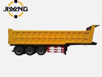 Remolque Volquete de 3 Ejes, Semirremolque Volquete, Remolque Volquete con Cinta Transportadora, Remolque Volquete de Descarga Trasera, Remolque Volquete de Descarga Lateral Doble
